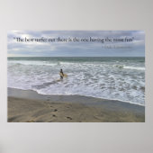 Der beste Surfer... Poster (Vorne)