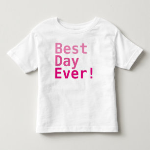 Der beste Tag aller Zeiten! Feines Jersey T-Shirt