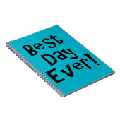 Der beste Tag aller Zeiten! Notizblock (Rechte Seite)