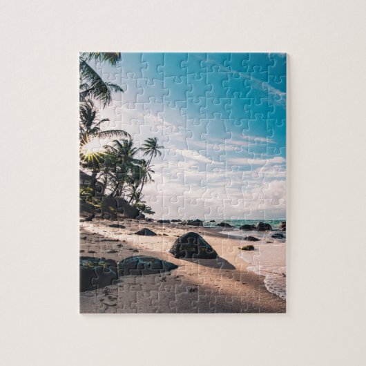 Der beste Tag am Strand je Puzzle (Vertikal)