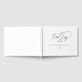 DER BESTE TAG JE! Elegant, Hochzeit Gästebuch (Voll)