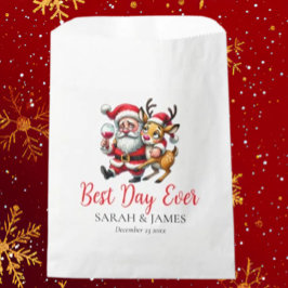 Der beste Tag je frohe Weihnachtsgrüße Weihnachten Geschenktütchen