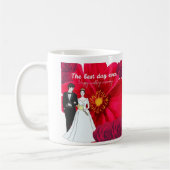 Der beste Tag überhaupt Kaffeetasse (Links)