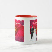 Der beste Tag überhaupt rot Tasse (Zentrum)