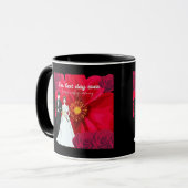 Der beste Tag überhaupt schwarz Tasse (Vorderseite Links)