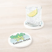 Der beste Tattoo-Künstler der Welt Getränkeuntersetzer (Seite)