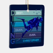 Der beste Taucher, der je für Männer angepasst wer Keramikornament (Rechts)