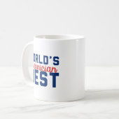 Der beste Techniker der Welt Kaffeetasse (Vorderseite Links)