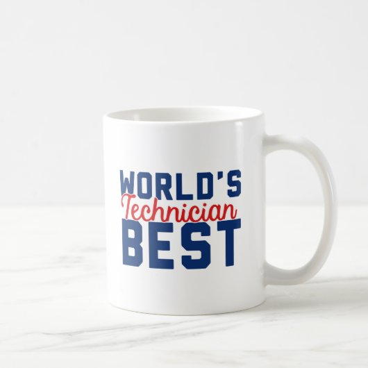 Der beste Techniker der Welt Kaffeetasse (Rechts)