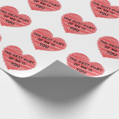 Der beste Teil von mir romantischer Text in einem  Geschenkpapier (Ecke)