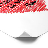 Der beste Teil von mir romantischer Text in einem  Poster (Ecke)