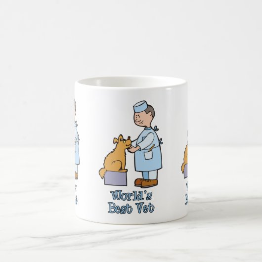Der beste Tierarzt der Welt Kaffeetasse (Mittel)