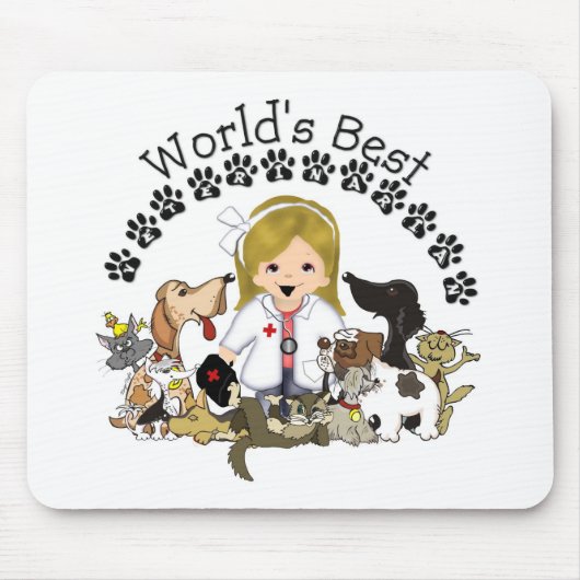 Der beste tierärztliche Mousepad der Welt (Vorne)