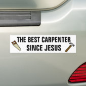 Der beste Tischler seit Jesus Autoaufkleber (Auf Auto)