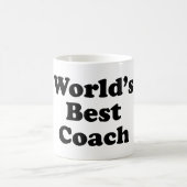 Der beste Trainer der Welt Kaffeetasse (Mittel)