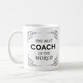 Der BESTE TRAINER in der WELTTasse Kaffeetasse (Links)