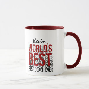 Der beste Trainer-moderner Schmutz-Entwurf der Tasse