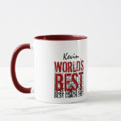 Der beste Trainer-moderner Schmutz-Entwurf der Tasse (Links)
