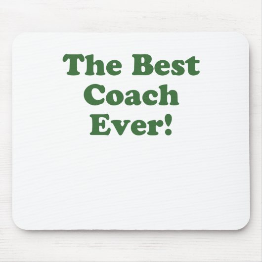 Der beste Trainer überhaupt Mousepad (Vorne)