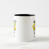 Der beste Treiber der Welt Zweifarbige Tasse (Mittel)