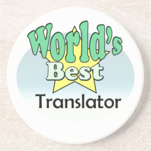 Der beste Übersetzer der Welt Getränkeuntersetzer