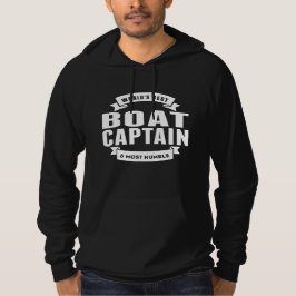 Der beste und bescheidenste Kapitän der Welt Hoodie