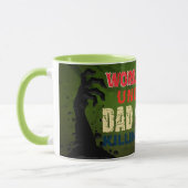 Der beste Untote Vater der Welt Tasse (Links)