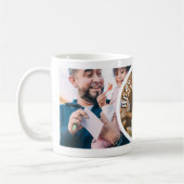 Der beste Vater aller drei Fotos Kaffeetasse (Links)