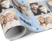Der beste Vater aller Foto Geschenkpapier (Rolleneckpunkt)