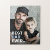Der beste Vater aller Foto Puzzle (Vertikal)