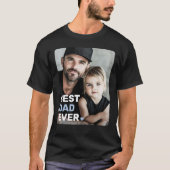 Der beste Vater aller Foto T-Shirt (Vorderseite)