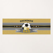 Der beste Vater aller Imitate Gold Sport Yogamatte (Vorderseite (Horizontal))