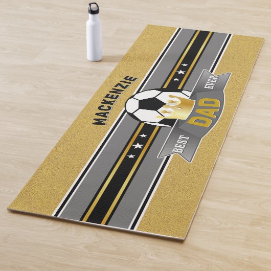 Der beste Vater aller Imitate Gold Sport Yogamatte (Beispiel)