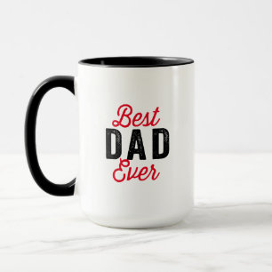 Der beste Vater aller modernen Foto, schwarzer Vat Tasse