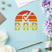 Der beste Vater aller Zeiten: Der Mann, der Mythos Acryleinladungen (Insitu (Hochzeit))