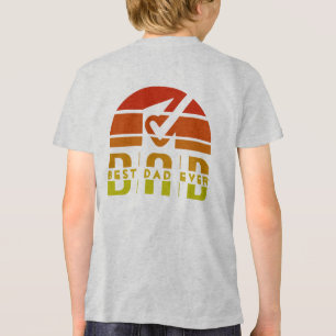 Der beste Vater aller Zeiten: Der Mann, der Mythos Tri-Blend Shirt