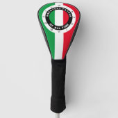 Der beste Vater aller Zeiten, die italienische Uhr Golf Headcover (Vorderseite)
