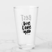 Der beste Vater aller Zeiten, ein Geschenk des sch Glas (Rückseite)