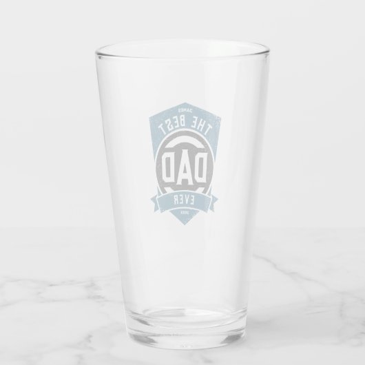 Der beste Vater aller Zeiten - ein Geschenk des Va Glas (Rückseite)