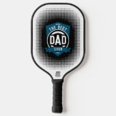 Der beste Vater aller Zeiten - ein Geschenk des Va Pickleball Schläger (Rückseite)