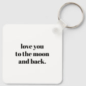 Der beste Vater aller Zeiten für den modernen Vate Schlüsselanhänger (Rückseite)