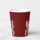 Der beste Vater aller Zeiten für den Vater Pappbecher (Links)