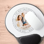 Der beste Vater aller Zeiten - Klassisches Foto Gel Mousepad<br><div class="desc">Dieses einfache und klassische Design besteht aus Serifentypografie und fügt ein benutzerdefiniertes Foto hinzu. "Der beste Vater aller Zeiten" umkreist das Foto deines Vaters,  Vaters,  Papas etc.</div>