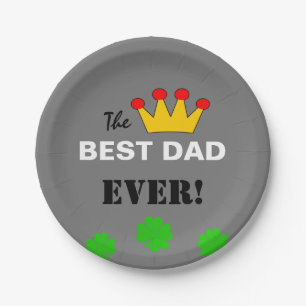 Der beste Vater aller Zeiten Pappteller