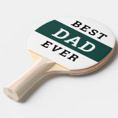 Der beste Vater aller Zeiten Tischtennis Schläger (Vorderseite)