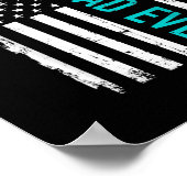 Der beste Vater aller Zeiten unter amerikanischer Poster (Ecke)