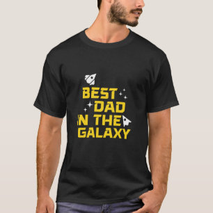 Der beste Vater am Galaxy-Vatertag T-Shirt
