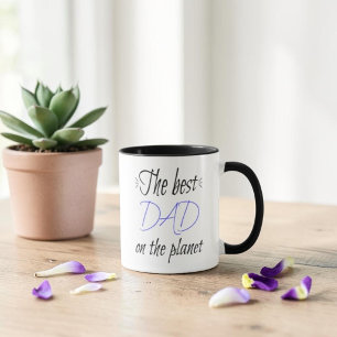 Der beste Vater auf dem Planeten Personalisierter Tasse