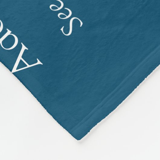 Der beste Vater Daddy Pater definiert Spaß blau Fleecedecke (Ecke)