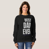 Der beste Vater, den es auf dieser Sweatshirt (Vorne ganz)